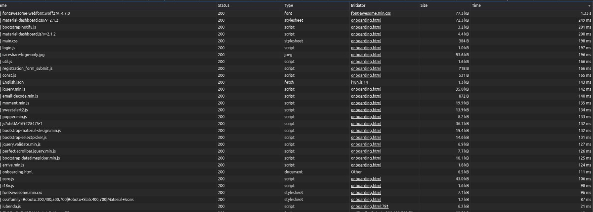 new load times